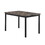 Faux Marble Top metal frame dinette table W214119088