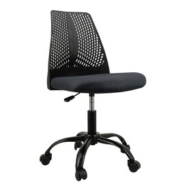Ergonomic Office and Home Chair with Supportive Cushioning, Grey W2163138723