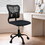 Office Chair Armless Ergonomic Desk Chair Adjustable Height Seat Mesh Task Chair Comfy Home Office Chair(Black) W2163138746