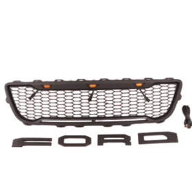 Front Grill for 1999 2000 2001 2002 2003 f150 Raptor Grill w/LED Lights & Letters Matte Black W2165128429