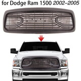 Big Horn Style Front Grille for 2002 2003 2004 2005 Dodge RAM 1500 w/ Letters W2165128638