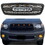 TRD PRO Aftermarket Front Grill for 1st Gen 2001 2002 2003 2004 Toyota Sequoia w/E Lights and Letters Matte Black W2165128682