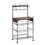 Removable Micorwave& Oven shelf Wire Basket, Kitchen Storage Shelf Rack for Spices, Pots and Pans, Wheels with Anti-skid Locks W2167131068