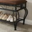 Shoe Rack Bench for Entryway, Industrial Bench, Rustic Shoe Rack for Small Spaces, Upholstered Entryway Bench, Multipurpose Entryway W2167P143367