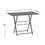 Small Foldable Desk for Small Spaces, Living Room Multifunctional Computer Table Writing Workstation for Home Office, No assembly Required for Space-Saving W2167P153379