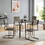 5-Piece Wood Table & 4 Chairs,Modern Dining Table Furniture Set for Home, Kitchen, Dining Room,Dining Table and Chair W2167P168772