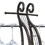 Cello Shape Wine Bakers Rack, Freestanding Wine Rack with Storage Bottle, Wine Storage Home Bar for Liquor and Wine, Organizer for Kitchen, Dining Room W2167P192595