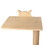 Wall-Mounted Cat Scratching Pad for Small to Large Cat, Indoor Wood Cat Tree with Hammock, Cat Scratcher Perch W2181P144463