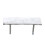 Cat Window Perch, Wall-mounted Cat Seat with Soft Cushion and Supporting Feet, White W2181P144465