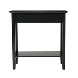 Flip Top End Table Narrow Side Table with Storage Shelf W2181P147439