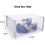 Foldable Shoe Box; Stackable Clear Shoe Storage Box - Storage Bins Shoe Container Organizer; 8 Pack; White W2181P147486