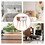 Set of 2 Nightstand, Modern End Table with Drawer, Wooden Side Table for Living Room and Bedroom, Home Furniture, Natural W2181P147511
