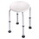 Shower Stool Bath Bench with Adjustable Heights and Non-Slip Rubber for Safety and Stability W2181P147907