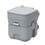 Portable Toilet with 5.3 Gallon Waste Tank and Carry Bag, Porta Potty for RV Boat Camping, Gray W2181P148123