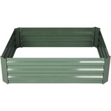 Raised Garden Bed Galvanized Planter Box Anti-Rust Coating for Flowers Vegetables W2181P154359