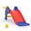 Toddler Slide, Dolphin Play Slide for Outdoor and Indoor, Freestanding Climber Playset with Basketball Hoop, Ball and Ladder, Red and Blue W2181P155572