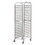 Commercial-Grade 20-Tier Sheet Pan Rack, Galvanized Iron Bakery Rack, Super Capacity Bread Rack with wheels, Silver W2181P165794