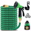 50ft Expandable Garden Hose with Holder - Heavy Duty Superior Strength 3750D - 4 -Layer Latex Core - Extra Strong Brass Connectors and 10 Spray Nozzle w/Storage Bag W2181P171229