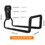 Metal Garden Hose Holder - Heavy Duty Hose Hanger Wall Mounted Water Hose Holder for Outside Yard, Sturdy Hose Reel Hose Hooks for Water Hose W2181P191670