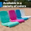 Foldable Adult Flip Seat, Portable Outdoor Chair for Poolside, Tailgating, Camping, Sporting Events, Picnic and Beach Chair, Provides Back Support When Sitting on Ground, White W2181P192843