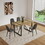 W2189S00003 Natural+Grey+MDF+Kitchen+Mid-Century Modern+Accent Chairs