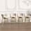 W2189S00035 White+Linen+Metal+Kitchen+Dining Chairs