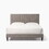 Dove Tufted Upholstered Platform Bed - Tungsten Gray - Queen W2193134334