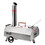 Semi-Automatic Silver 12 Outdoor Pizza Oven Portable Wood Fired Pizza Oven Outdoor Cooking Pizza Maker Portable Pizza Oven for Authentic Stone Baked Pizzas W2196134327