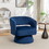Swivel Barrel Chair, Velvet Accent Armchair 360 Degree Swivel Club Chair for Living Room Bedroom Reception Room W2200P152202