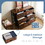 Sweetcrispy Dresser for Bedroom 6 Drawers Wide Fabric Storage Units Chest of Drawers for Bedroom with Metal Frame and Wooden Top for TV W2201134597