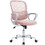 Mid-Back Task Chair with Lumbar Support,Pink W2201135042