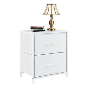 Drawers Dresser Chest of Drawers,Metal Frame and Wood Top,2bc,White W2201137741