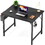 Simple Style Wooden Work Office Desks with Storage,31 inch,Black W2201138256