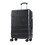 Hard sided expand suitcase with rotating wheels, TSA lock, retractable handle, black, 24" W2201P185898