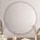 Silver 36 inch Metal Round Bathroom Mirror W2203134961