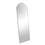 SIlver 63x20 inch metal arch stand full length mirror W2203135993
