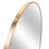 Gold 42 inch Metal Round Bathroom Mirror W2203P156444