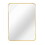 Gold 24x36 INCH Metal Rectangle Barhroom mirror W2203P183175