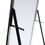 Black 65 x 22 in Metal Stand full-length mirror W2203P183255