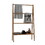 Bamboo Ladder Towel Rack with Storage Shelf W2207P147173