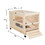 solid wood chicken coop W2208140899