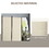 HOMCOM 3-Panel 6ft Room Divider Folding Privacy Screen Separator Partition Wall for Indoor Bedroom Office Beige W2225140846