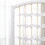HOMCOM 3 Panel Room Divider, Folding Privacy Screen, 5.6' Room Separator, Wave Fiber Freestanding Partition Wall Divider for Rooms, Home, Office, White W2225140848