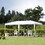 Outsunny 10' x 20' Pop Up Canopy Tent, Heavy Duty Tents for Parties, Outdoor Instant Gazebo Sun Shade Shelter with Carry Bag, for Catering, Events, Wedding, Backyard BBQ, White W2225141403