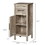 kleankin Bathroom Floor Cabinet Storage Cupboard with Drawer and Adjustable Shelf for Entryway or Living Room, Barnwood W2225141463