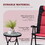 Outsunny 3 Piece Outdoor Patio Furniture Set with Glass Coffee Table & 2 Folding Padded Rocking Chairs, Bistro Style for Porch, Camping, Balcony, Red W2225142471