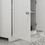24" Pedestal Sink Bathroom Vanity Cabinet - White W2225P154801