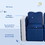 Kids Sofa Set 2-in-1 Multi-Functional Toddler Table Chair Set 2 Seat Couch Storage Box Soft Sturdy Blue W2225P155606