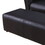 Kids Sofa Set with Footstool for Toddlers and Babies, Kids Couch for Playroom, Nursery, Living Room, Bedroom Furniture, Black W2225P155609