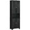 HOMCOM Tall Narrow Bathroom Storage Cabinet with Doors and Shelf Adjustability, Freestanding Bathroom Linen Cabinet with 2 Cabinets and Countertop, Bathroom Floor Cabinet, Black W2225P156108